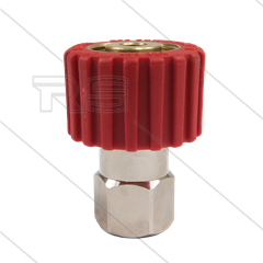 M22x1,5 - DKS - Wartel Rood - 1 lager - 250 Bar - NW6 - 30 tpm - max 120°C - 1/4" bi