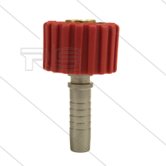 M22x1,5 - DKS - Wartel Rood - 1 lager - 250 Bar - NW10 - 30 tpm - max 120°C - 3/8" perspilaar