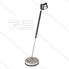 FL-EG300 - oppervlaktereiniger - Ø300mm - 275 Bar - max 120°C - 3/8" bi - Rotorarm 2 x 1/8" NPT bi