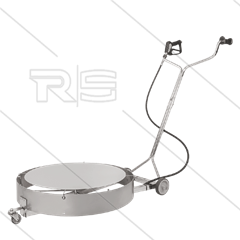 HUR-750 - Onderwagenwasser mobiel - Ø750mm - 275 Bar - max 120°C - 3/8" bi
