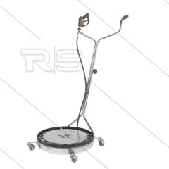 HURF-520 - Onderwagenwasser en oppervlaktereiniger - Ø520mm - 275 Bar - max 120°C - 3/8" bi