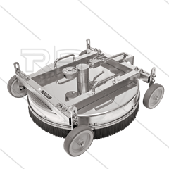 DR520 - Dakreiniger - Ø520mm - 275 Bar - max 120°C - M22x1,5 bu - Rotorarm 2 x 1/8" NPT bi