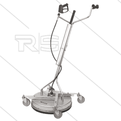 FL-PH520 - vloerreiniger - Ø520mm - 275 Bar - max 120°C - 3/8" bi - Rotorarm 2 x 1/8" NPT bi