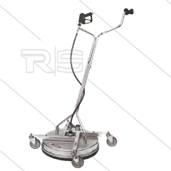 FL-AH750 - vloerreiniger met afzuiging (Ø50mm) - Ø750mm - 350 Bar - max 120°C - 3/8" bi