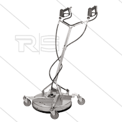 FL-AHB-KAU520 - kauwgomverwijderaar - Ø520mm - 350 Bar - max 120°C - 3/8" bi - Rotorarm 2 x 1/8"