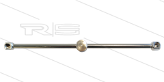 Rotorarm - TKA-2W2 - Ø450mm - 275 Bar - 3/8" bi - nozzle's 2 x 1/8" bi