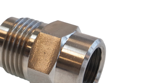 1/2" - Nippel - RVS