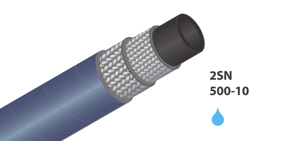 2SN Plus-10 - (3/8") - Blauw