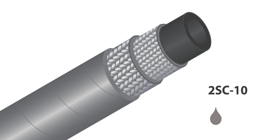 2SC-10 - (3/8") - Grijs