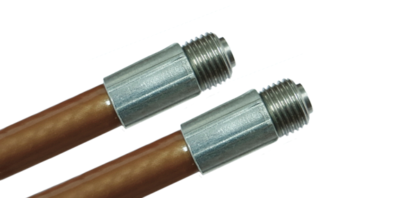 2 x 1/8" Buitendraad - zonder nozzle